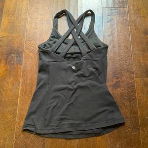 Lululemon Black Tank